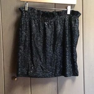 Joe Fresh sequin skirt size s
